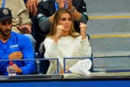Tommy Paul's girlfriend Paige Lorenze supporting her boyfriend during the 2024 US Open (Image source: Getty)